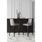 Manhattan Comfort Fifth Avenue Faux Leather Barstool in Light Grey- Set of 3 3-BS007-LG - alternate 5